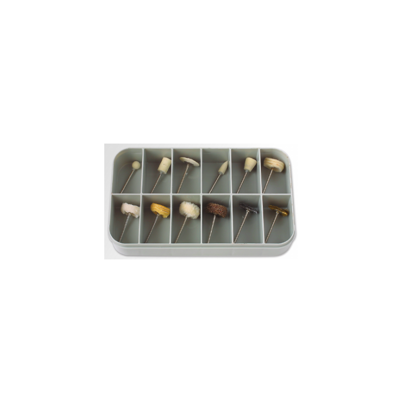 Assor.brossettes et polissoirs