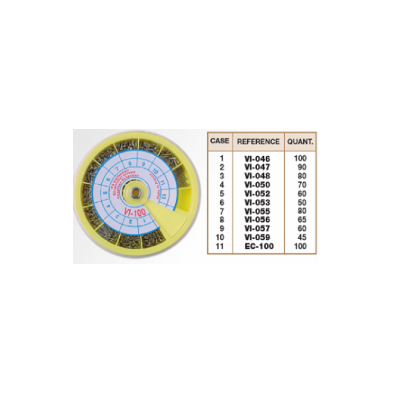 Vis mailllechort assort.