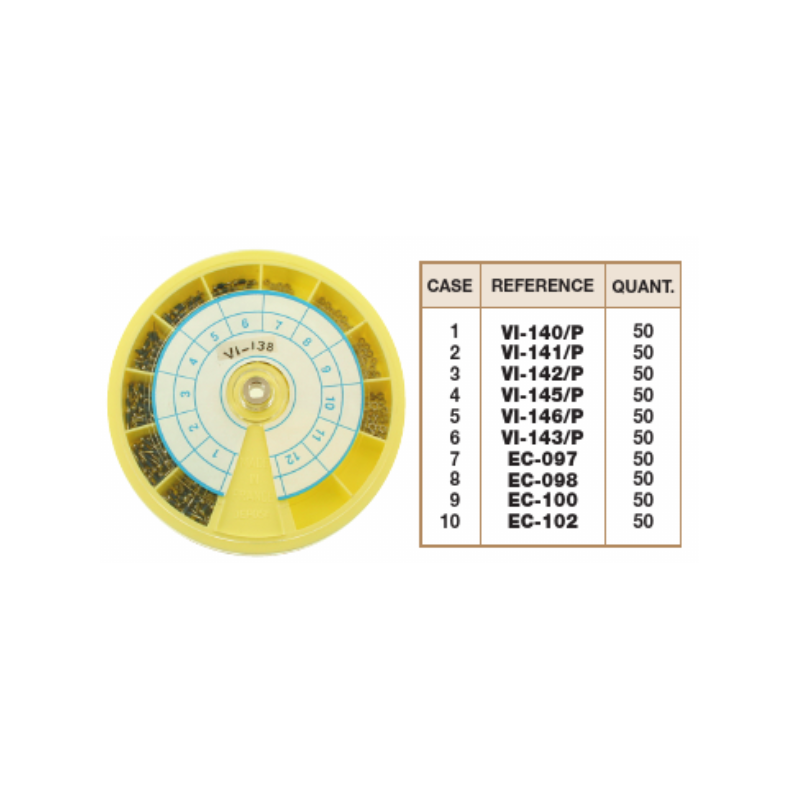Vis autocent. assort.avec induction plastique