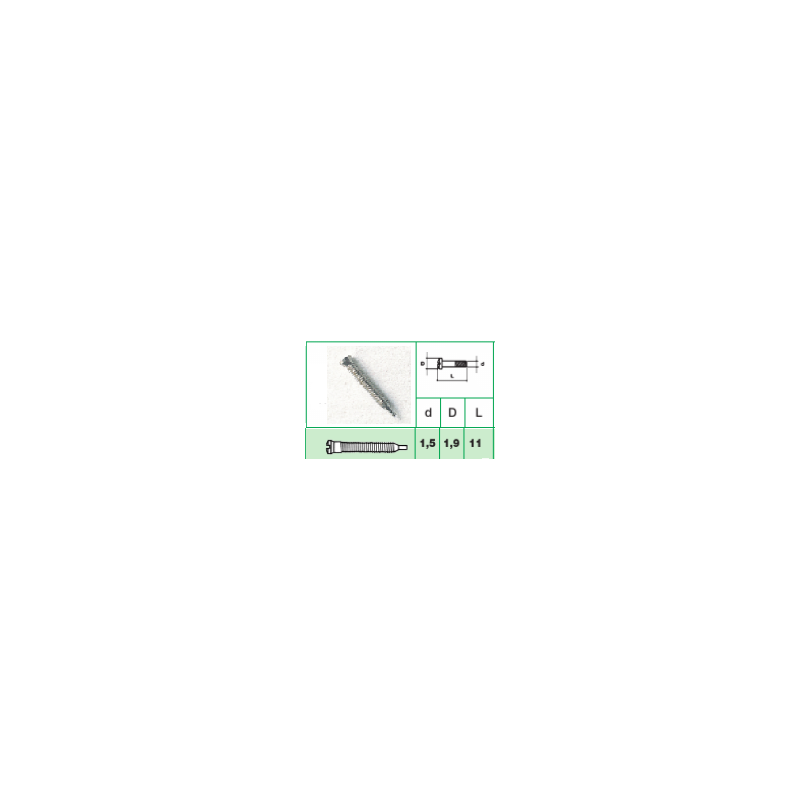 Vis in. autotar.1.5x1.9 do 50