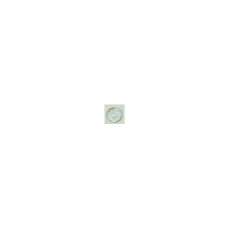 Plaq.bouton pvc 9.5 mm(20 prs)