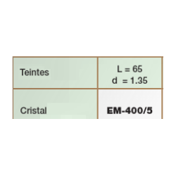 Embouts percage 1.35 cristal (50prs)