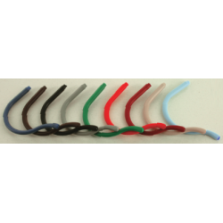 Embouts croch. sil.noir pm 0.95  (1pr)