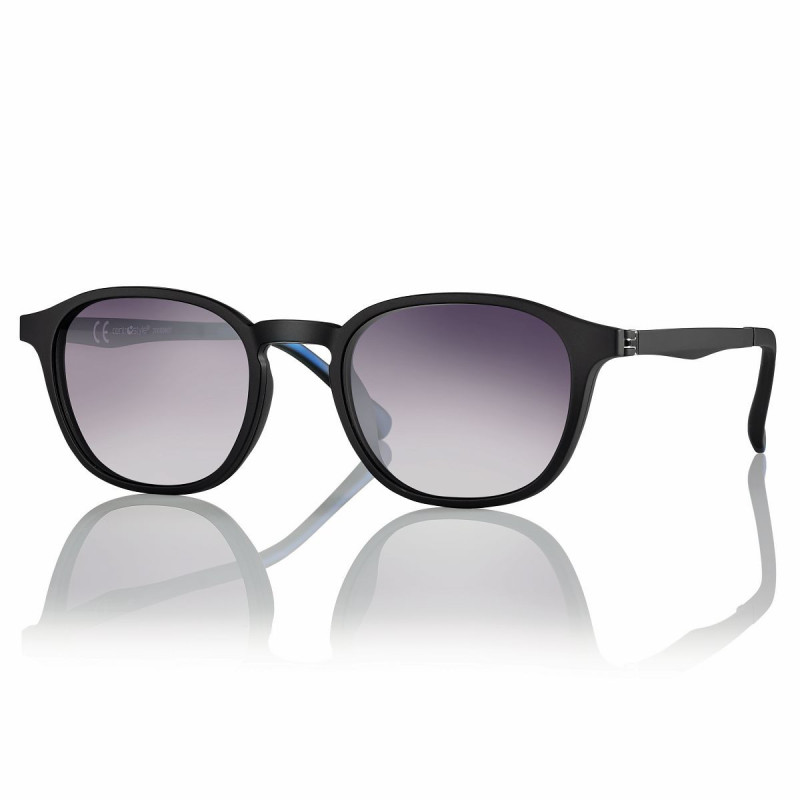 Monture insert metal noire mat+ clip gris 50 22-140 prix net