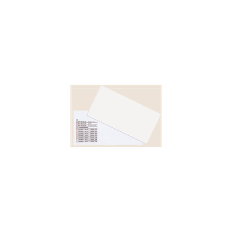 Feuilles d'occl. en plaque 0.4