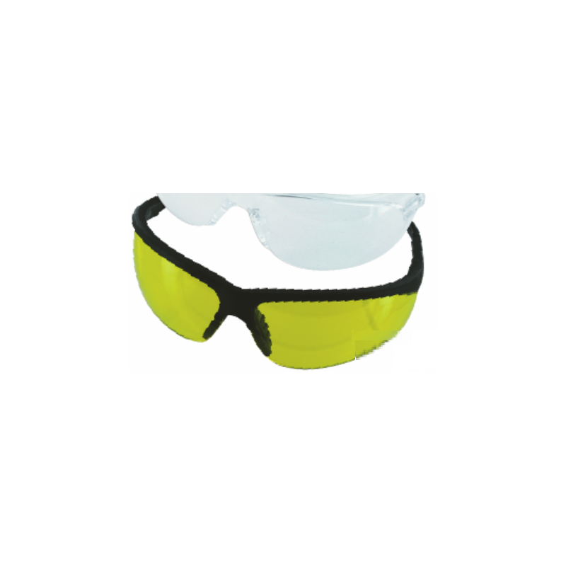 Lunette de protection polycarbonate jaune