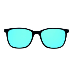 Monture ultem 53 noir/gris + 2 clips gris/bleu miroir prix net