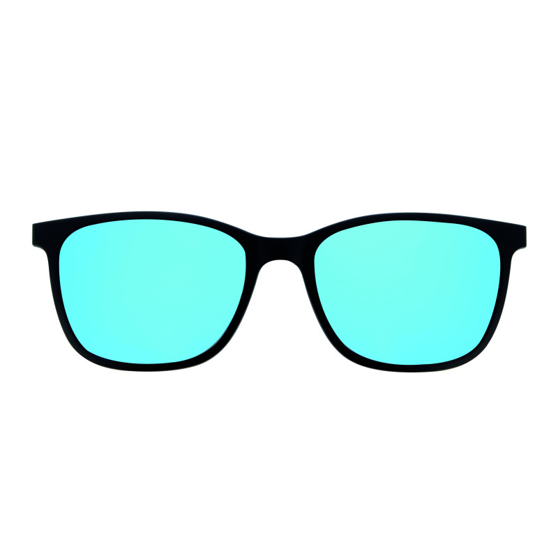 Monture ultem 53 noir/gris + 2 clips gris/bleu miroir prix net