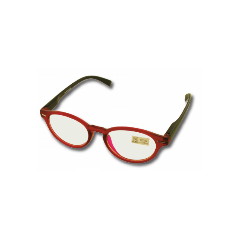 Lunette prot.lum.bleue-rouge/noir 46 prix net