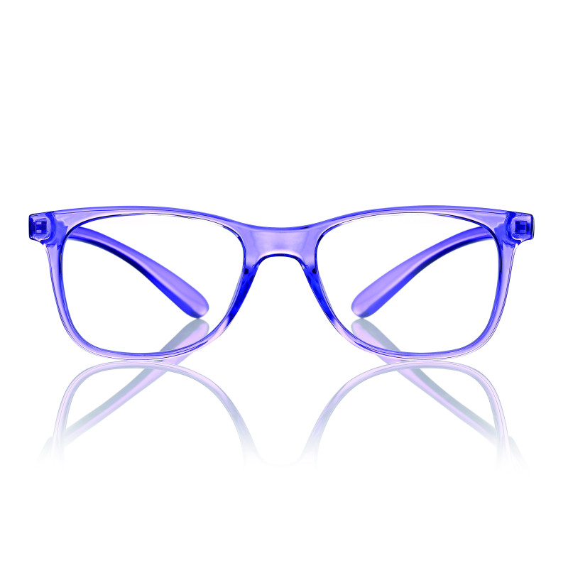 Monture violet clair tr90 lumiere bleu 49 18-140 prix net