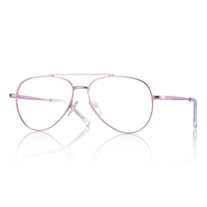 Monture metal mat rose dore 54 13 140 prix net