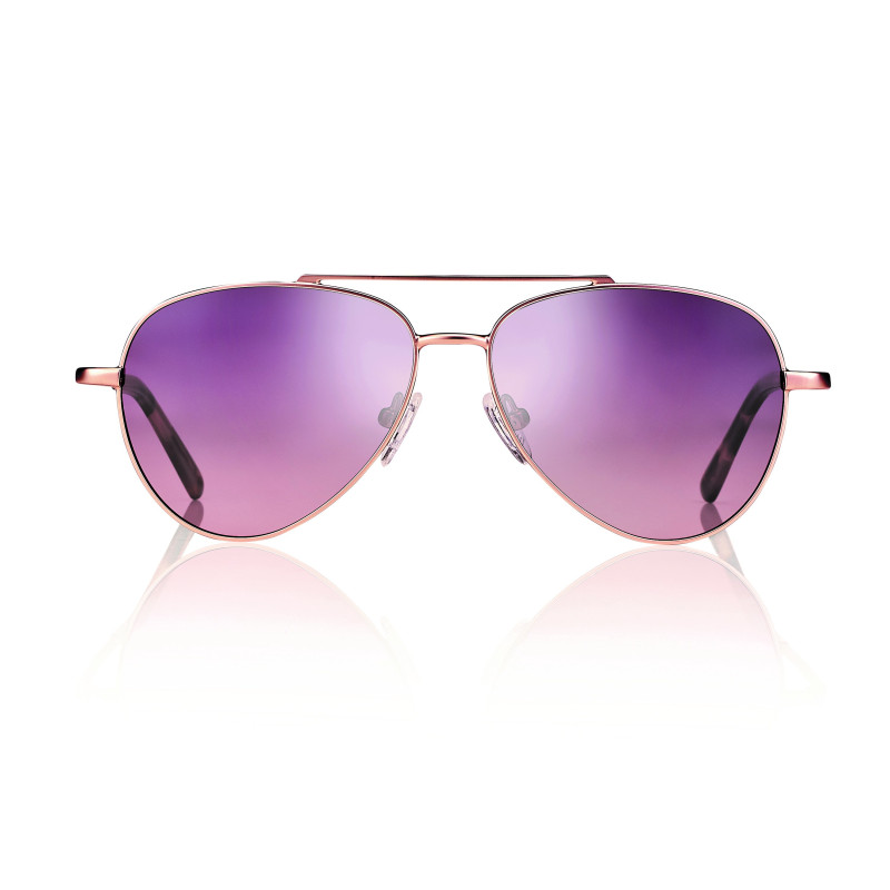 LUN.SOL. BRILLANT ROSE DORE VERRES DEGRADE VIOLET 58 13 145 PRIX NET