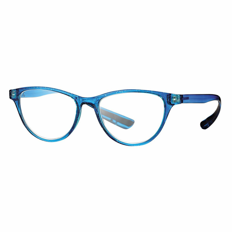 Lunette turquoise paillete 51 +3 prix net