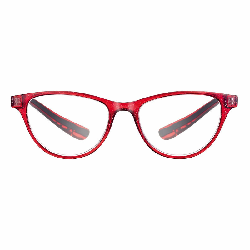 Lunette rouge paillete 51 +1 prix net