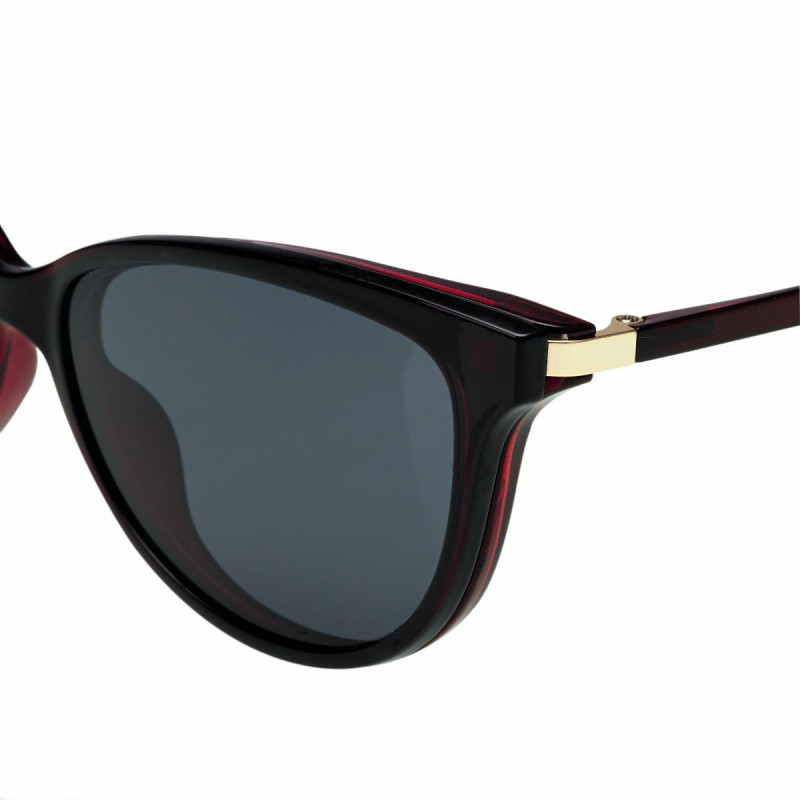 Clip pour f020651015000 rouge fonce verres gris prix net