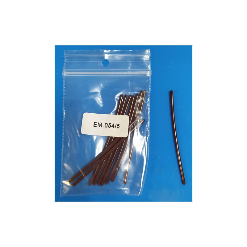 Embouts acetate brun (5pr)