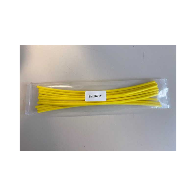 Embout ret 20cm jaune (10 pcs)
