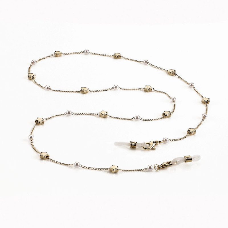 Chainettes perles assorties (12 pieces)