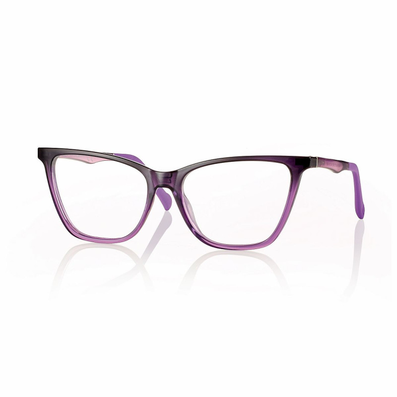 Monture neyeture violet/noire + clip gris 54 16-140 prix net