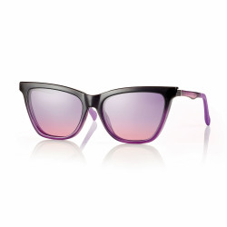 Monture neyeture violet/noire + clip gris 54 16-140 prix net