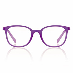 Lunette violet mat 49 prot. lumiere bleue +1 prix net
