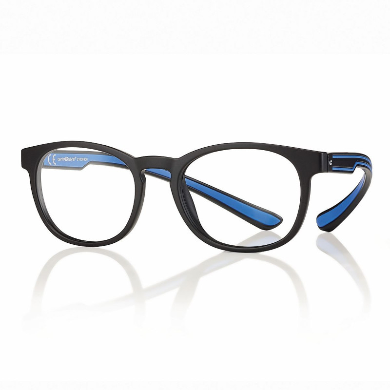 Lunette noir/bleu mat 52 prot. lumiere bleue +2 prix net