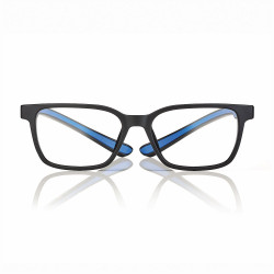 Lunette noir/bleu mat 52 prot. lumiere bleue +3 prix net