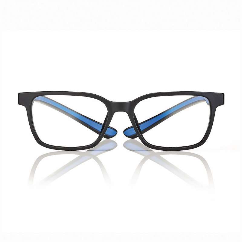 LUNETTE NOIR BLEU MAT 52 PROT. LUMIERE BLEUE 3 PRIX NET