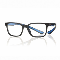Lunette noir/bleu mat 52 prot. lumiere bleue +3 prix net