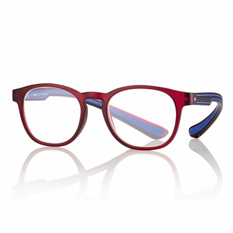 Lunette de lecture lumiere bleue rouge mat/bleu 49-19-155  +1 prix net
