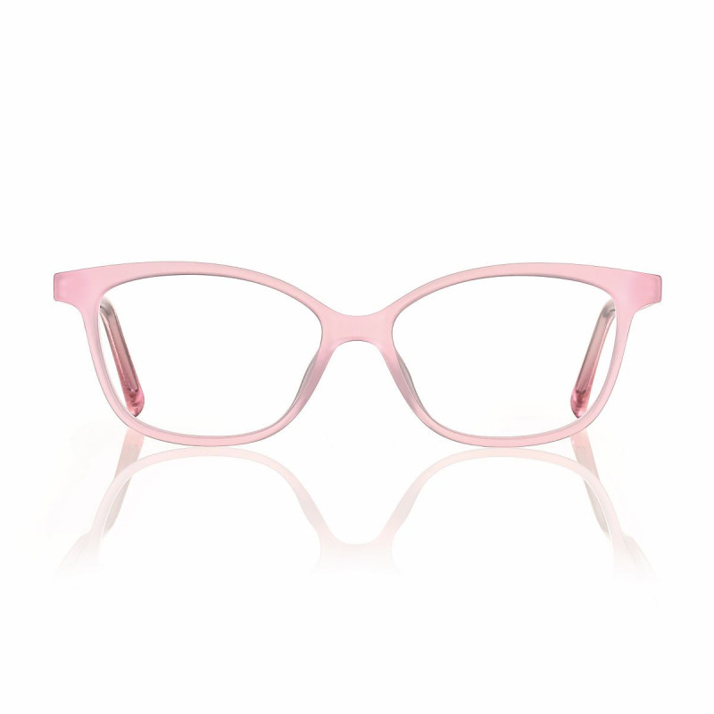 Monture tr90 vieux rose brillant branches flex 48 13 130 prix net