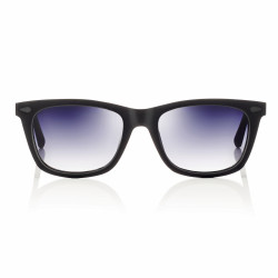 Monture acetate hd 52 noir/gris brillant + 1 clip bleu degrade prix net