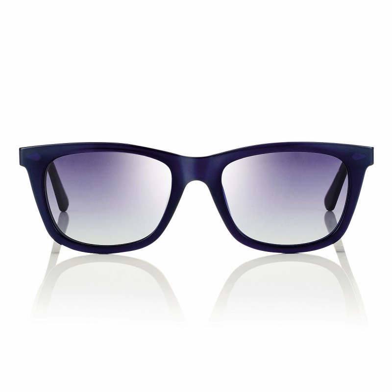 Monture acetate hd 52 bleu brillant + 1 clip degarde bleu prix net