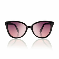 Monture acetate hd 52 noir brillant + 1 clip degrade gris/rose prix net
