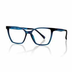 Monture light & flex 51 bleu brillant+1 clip degrade bleu prix net