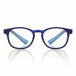 Lunette de lecture lumiere bleue brillant bleu/azur 49-19-155  +3 prix net