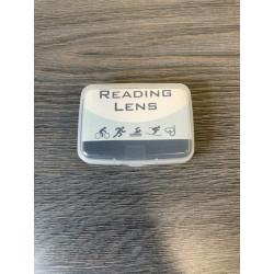 Lentilles repositionnables (1 paire) +3