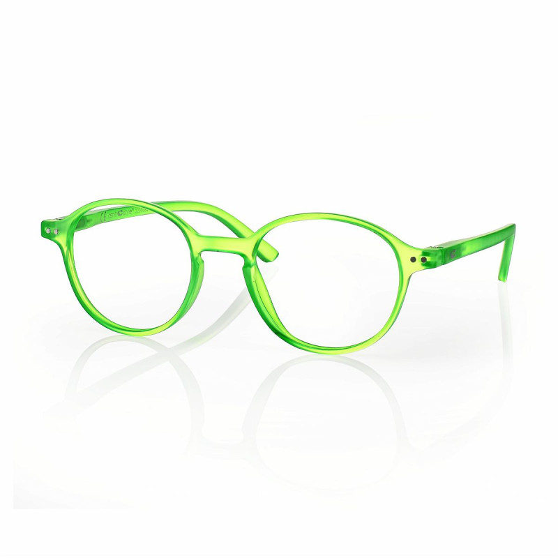 Lunette de lecture vert fluo mat 46-20-140 +1.5 prix net