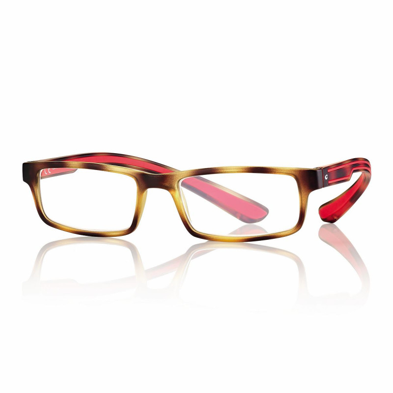 Lunette de lecture lumiere bleue ecaille mat 53-18-155  +1 prix net