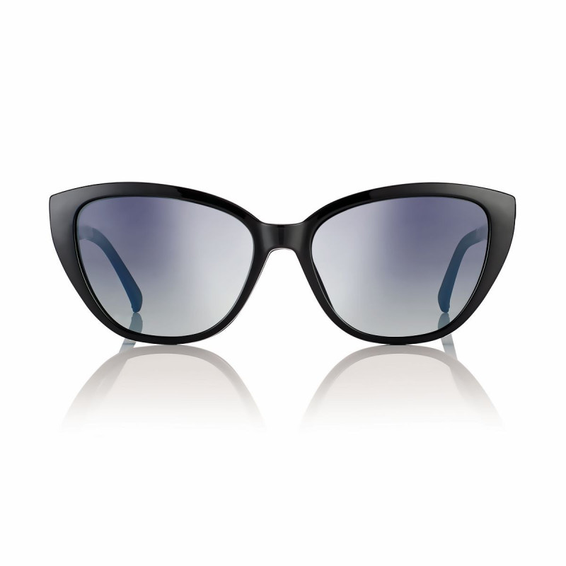 Verre sales degrade bleu