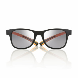 Lun.sol. mat noir/orange verres gris 45 17-145 prix net