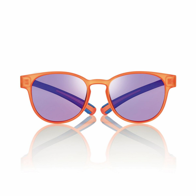 Lun.sol.mat orange/bleu verres miroite bleu 48 17-145 prix net