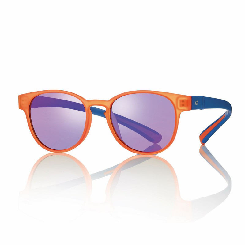 Lun.sol.mat orange/bleu verres miroite bleu 48 17-145 prix net