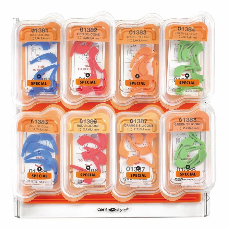 Assortiment accroche lunettes colores (24 paires)