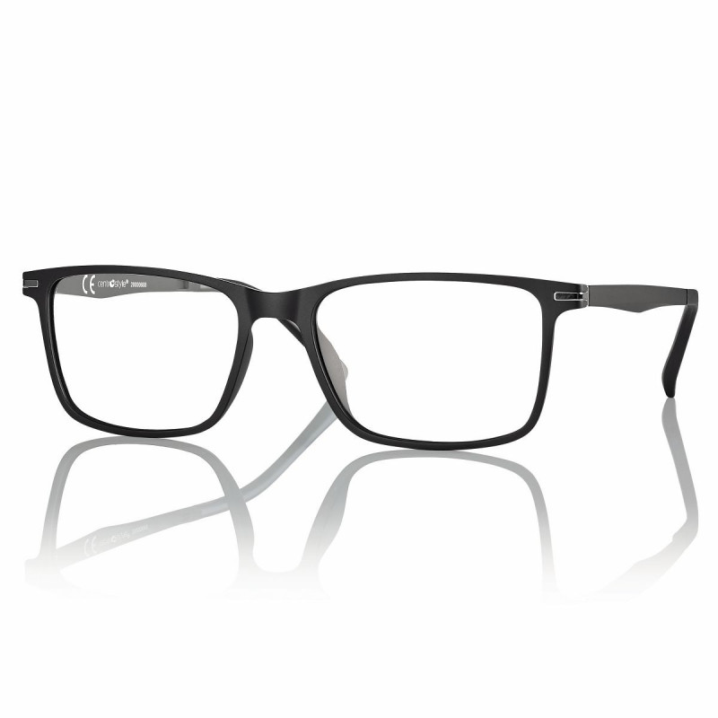 Monture ultem noire mat+ clip gris 57 18-150 prix net