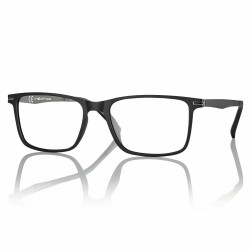 Monture ultem noire mat+ clip gris 59 18-155 prix net