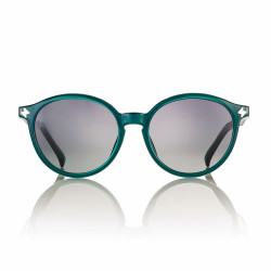 Monture panthos vert brillant + clip gris 48 14-130 prix net