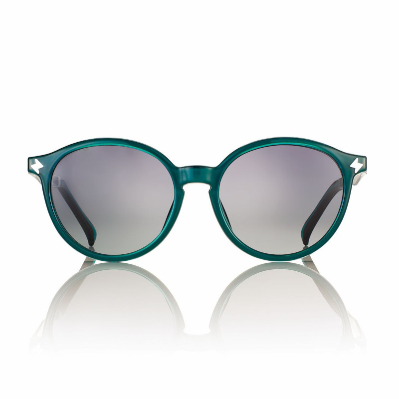 Monture panthos vert brillant + clip gris 48 14-130 prix net