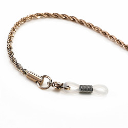 Chainettes metal assorties 4 modeles en 3 couleurs (12pcs)