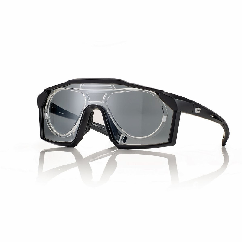 Lunette de sport soleil noir mat verre photochromique fume 125 18-140 prix net